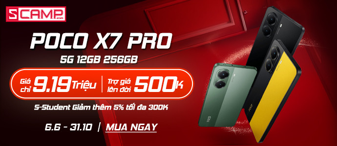 POCO X7 PRO<br>Chỉ có tại CPS