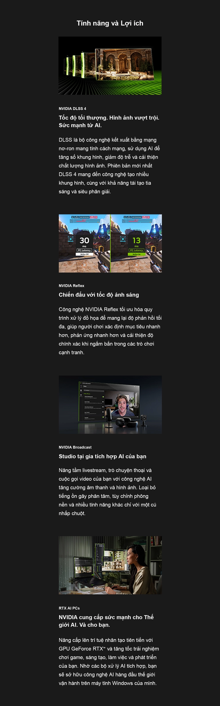 Trải nghiệm những tiện ích AI hàng đầu cho bạn