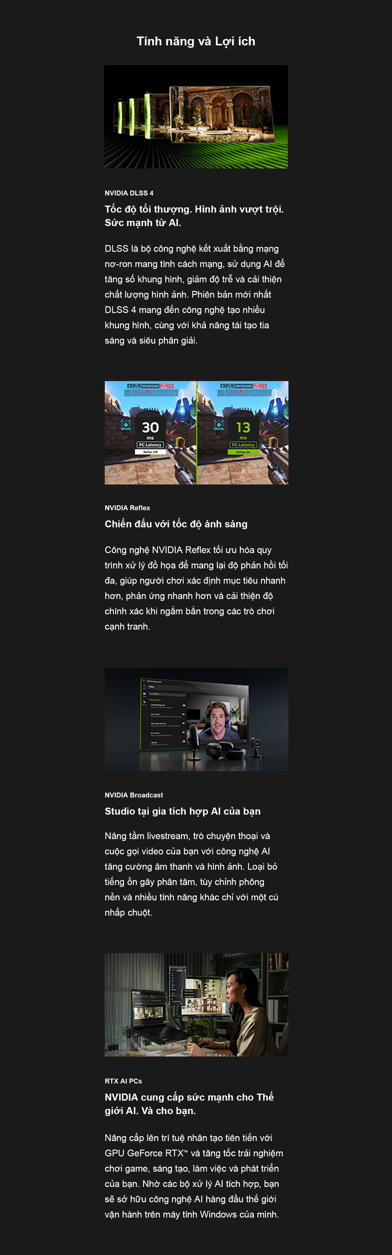 Trải nghiệm những tiện ích AI hàng đầu cho bạn