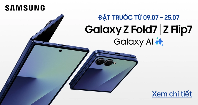 Samsung Galaxy Z Fold 7 - Đặt trước ngay