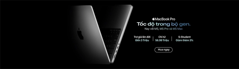 Macbook Pro M5 mới đặt trước