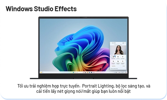 Windows Studio Effect laptop AI Mobile