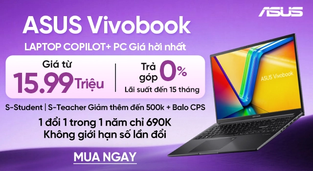 Ưu đãi khi mua laptop AI Mobile