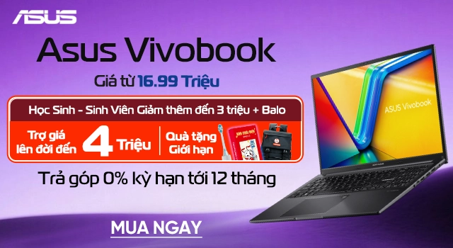 Ưu đãi khi mua laptop AI Mobile