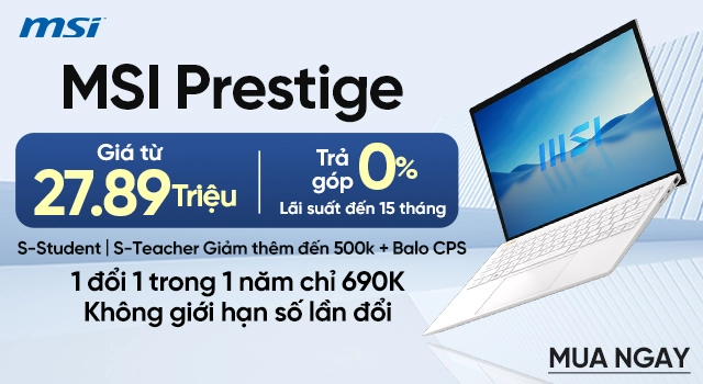 Ưu đãi khi mua laptop AI Mobile
