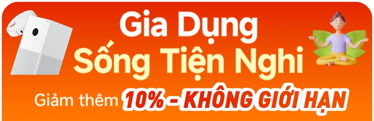 Giảm 10% đồ gia dụng Xiaomi Mobile