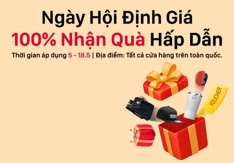 Ngày hội định giá 100% nhận quà hấp dẫn Mobile
