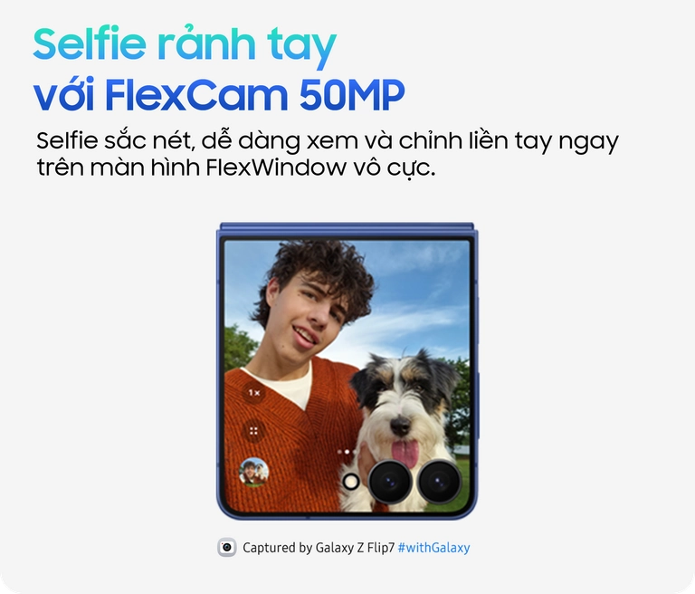 Camera Z Flip 7 lên đến 200MP Mobile