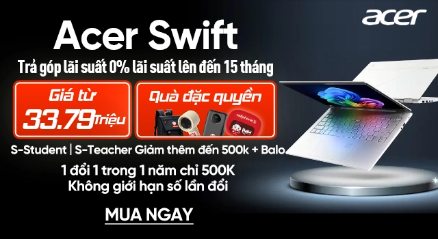 Ưu đãi khi mua laptop AI Mobile