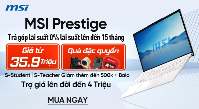Ưu đãi khi mua laptop AI Mobile