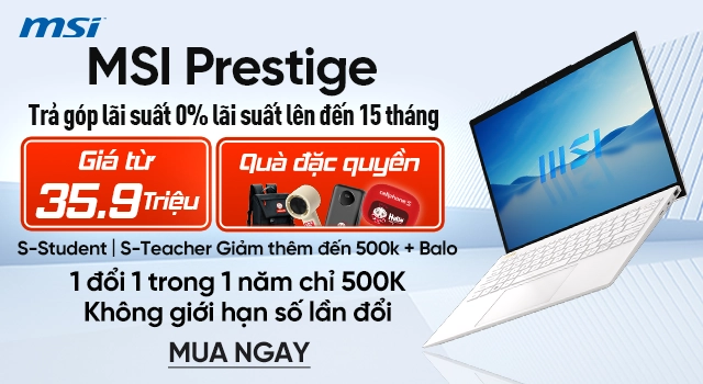 Ưu đãi khi mua laptop AI Mobile