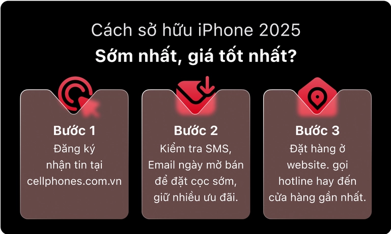 Cách mua iPhone 17 256gb giá tốt tại CellphoneS Mobile