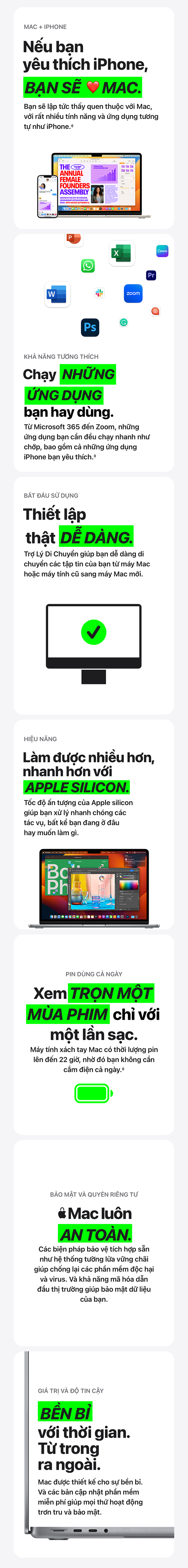 Chuyển sang dùng MAC, có MAC việc gì cũng đơn giản Mobile