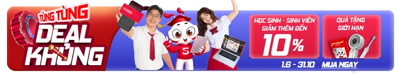 Back to School 2026 - Đặc quyền ưu đãi học sinh, sinh viên mùa tựu trường