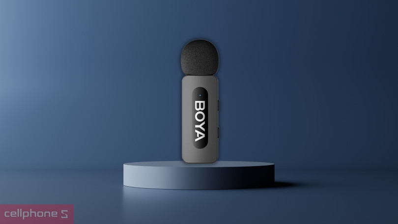 Khả năng khử ồn của microphone thu âm Boya MIC 2 2TX 1RX 2 Lavalier