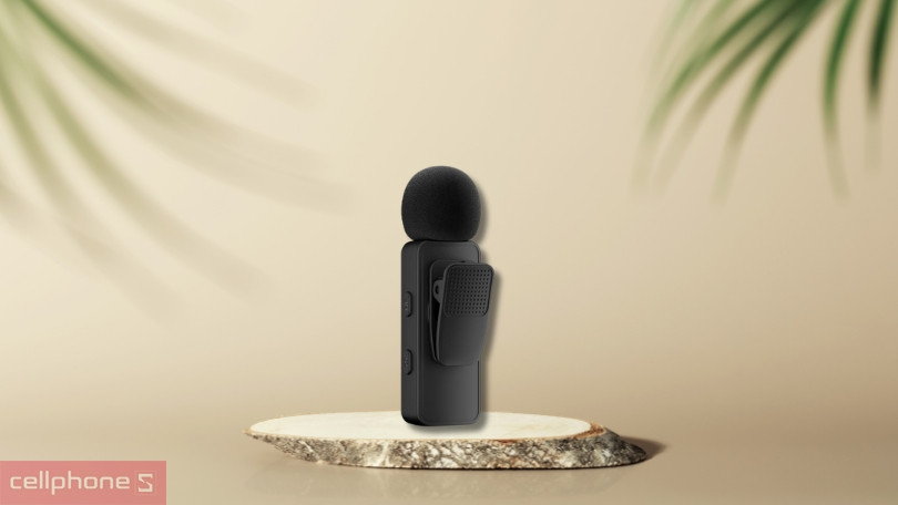 Thiết kế microphone thu âm Boya MIC 2 2TX 1RX 2 Lavalier