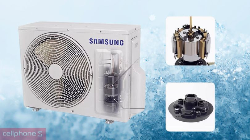Khả năng tiết kiệm điện của máy lạnh Samsung Inverter AR13CYFAAWKNSV Wind-Free 1.5 HP