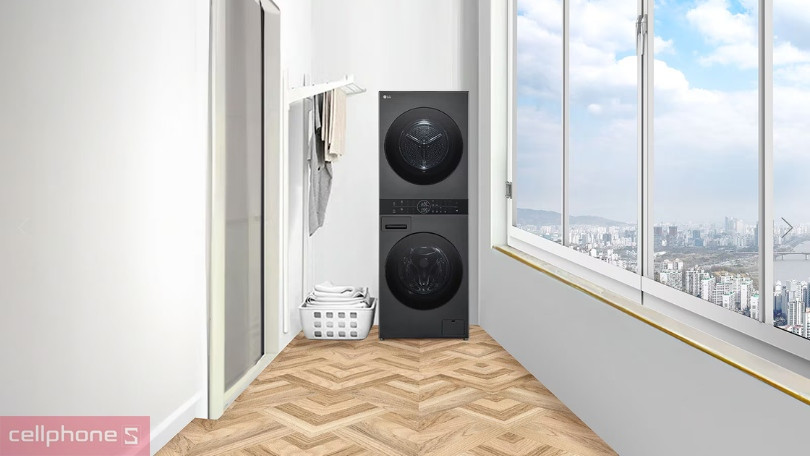 Vì sao nên mua tháp giặt sấy LG bơm nhiệt giặt 14kg - sấy 10kg WT1410NHE