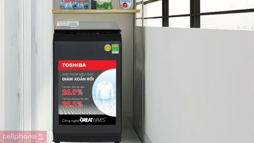 Công nghệ giặt hiện đại của máy giặt Toshiba inverter 9kg AW-M1000FV(MK)