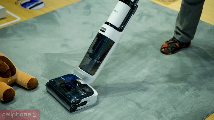 Hiệu suất hút bụi của máy hút bụi cầm tay Tineco Floor One S6 Stretch