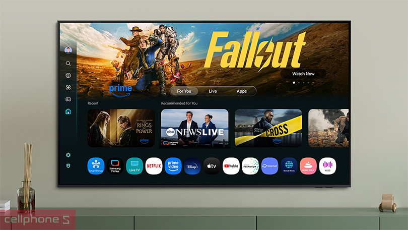 Trợ lý ảo, điều khiển trên Smart Tivi Samsung UHD 50U8500F 4K 50 inch 2025