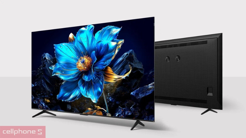 Hiệu năng xử lý hình ảnh bằng AI của Google Tivi TCL QLED 75P7K 4K 75 inch 2025