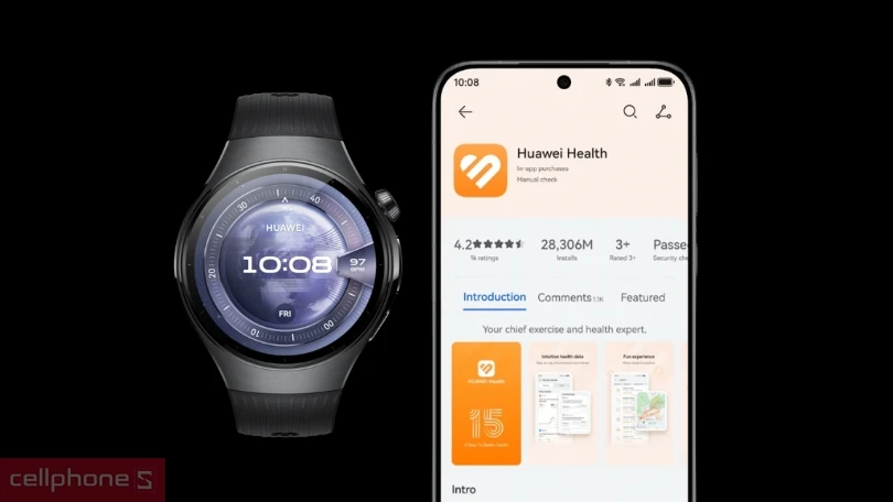 Chức năng theo dõi sức khoẻ của đồng hồ thông minh Huawei Watch 5