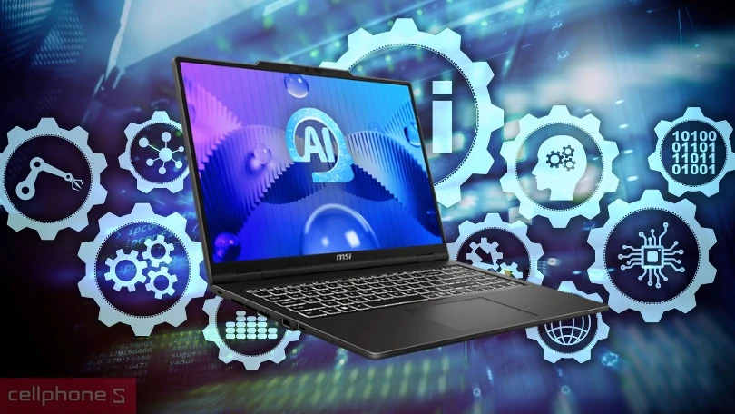 Hiệu năng AI của laptop MSI Venture Pro 16 AI A1VEG-003VN