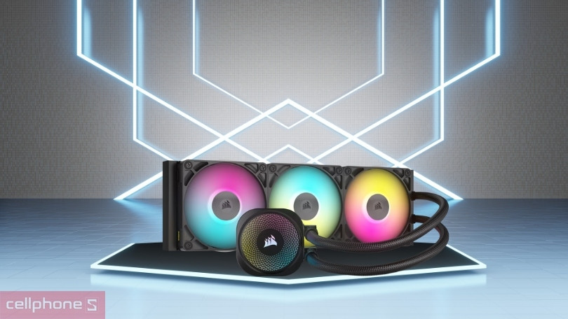 Hiệu suất tản nhiệt của tản nhiệt nước Corsair iCUE LINK TITAN 360 RX RGB