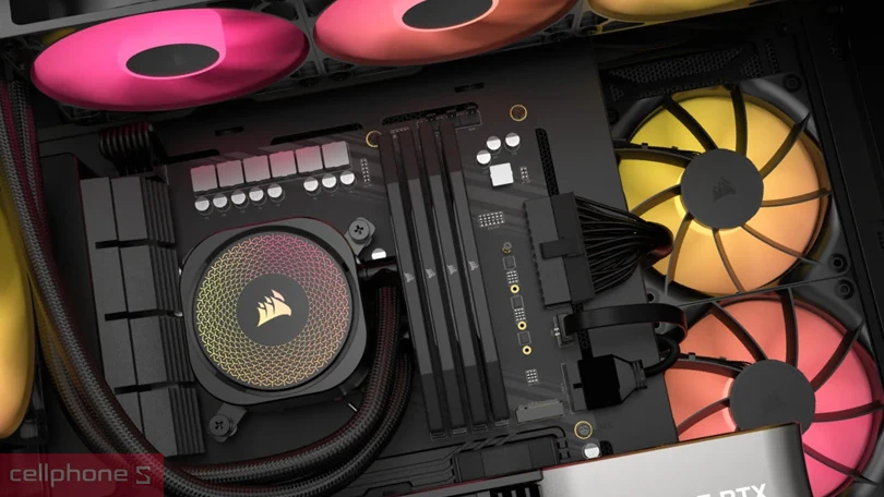 Hiệu suất làm mát của tản nhiệt nước Corsair Nautilus 360 ARGB
