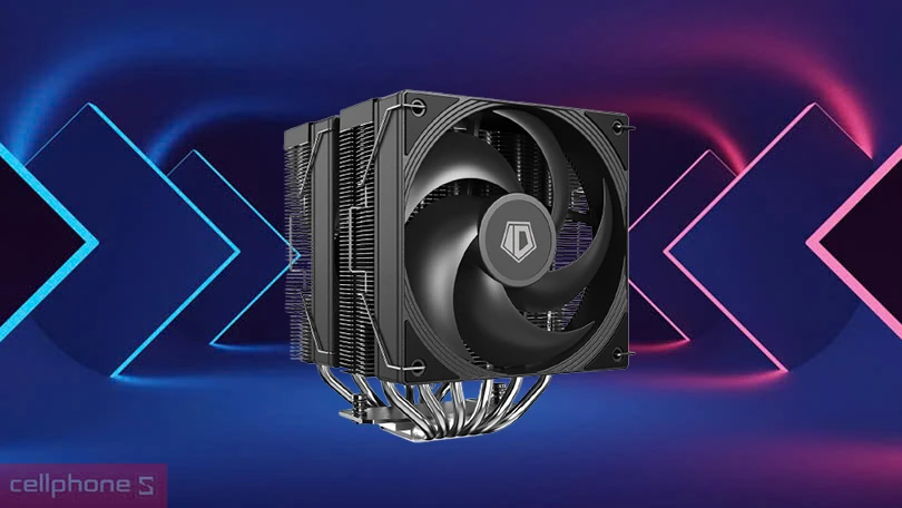 Cặp quạt mạnh mẽ của tản nhiệt khí ID-Cooling Frozn A620 Pro SE