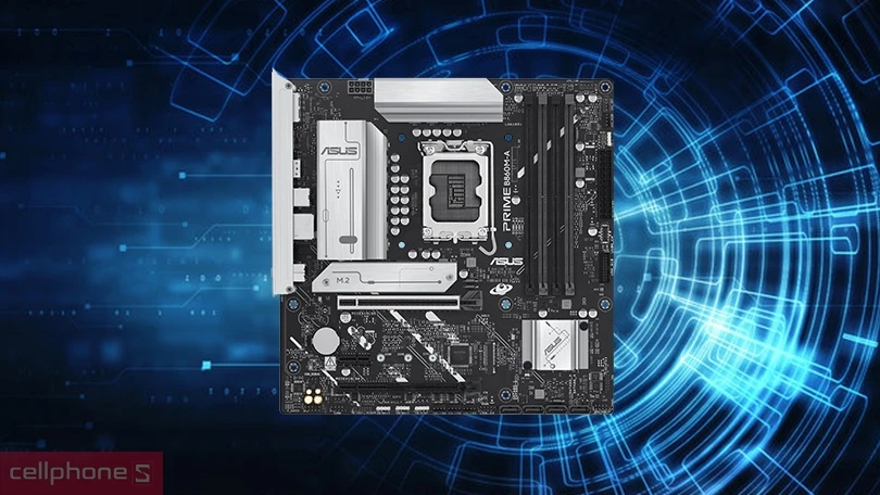 Công nghệ làm mát của mainboard Asus Prime B860M-A-CSM