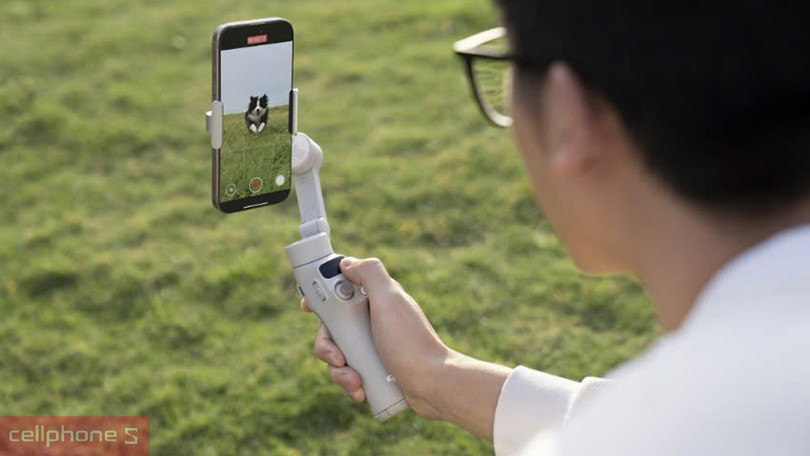 Thời lượng pin của tay cầm chống rung DJI OM 8
