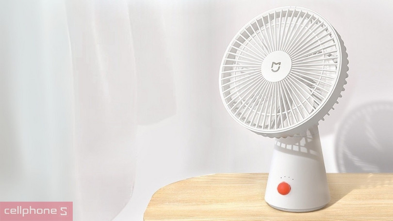 Quạt mini để bàn Xiaomi Mijia Rechargeable tích hợp pin