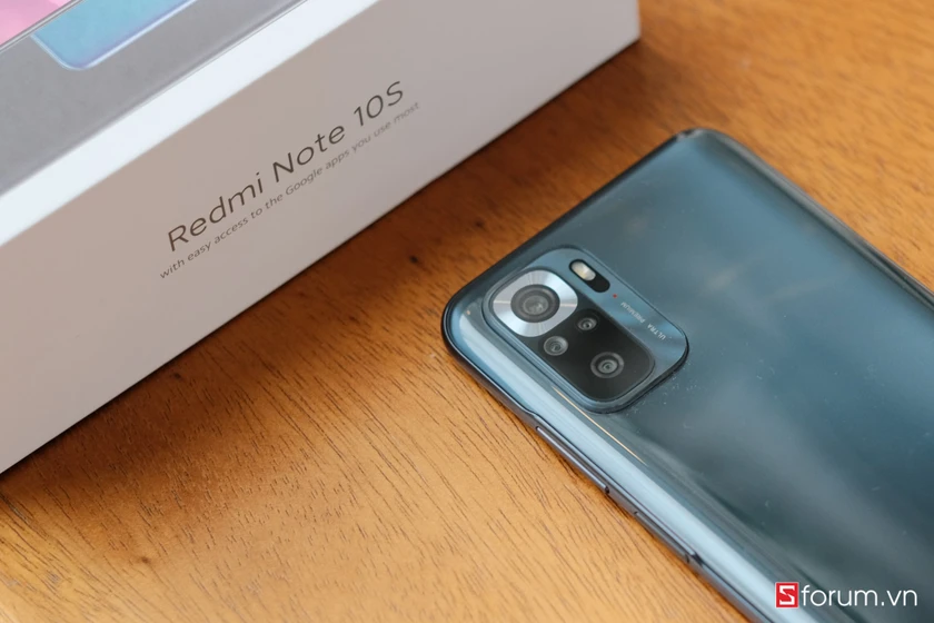 Redmi Note 10S sở hữu 4 camera sau chất lượng