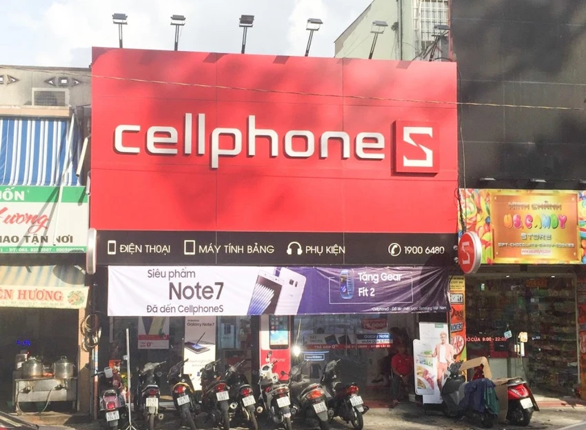 Cửa hàng điện thoại CellphoneS 157-159 Nguyễn Thị Minh Khai, Quận 1