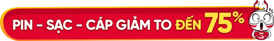 Pin - Sạc - Cáp Giảm to đến 75% Desktop