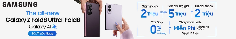 Đặt trước Samsung Galaxy Z Fold 8 nhận ưu đãi