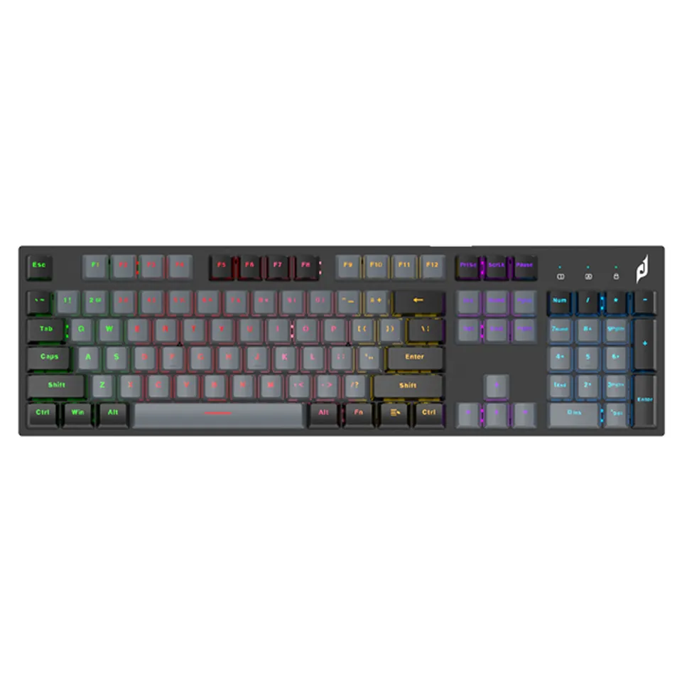 Bàn phím cơ gaming E-Dra EK315X đen xám