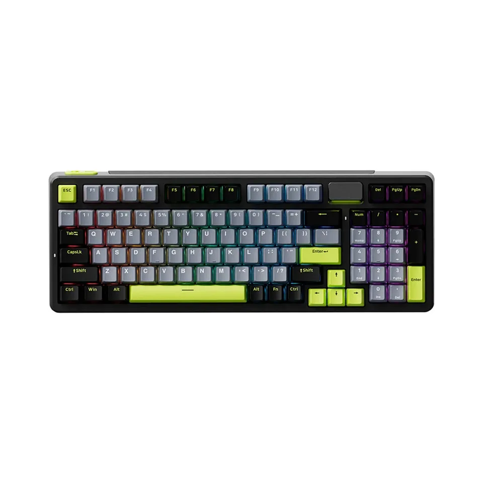 Bàn phím cơ Rapoo V700DIY-98 Xanh Lá Đen