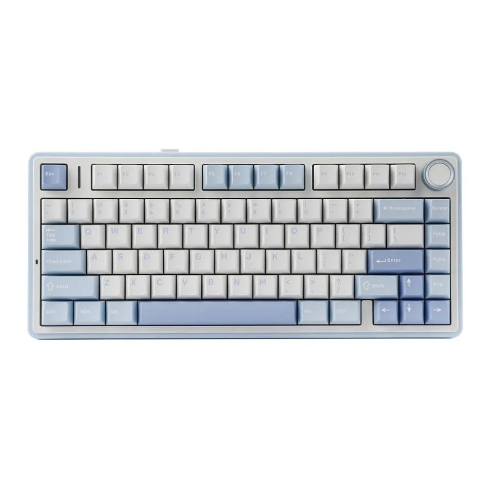 Bàn phím không dây Aula F75 Sea Blue