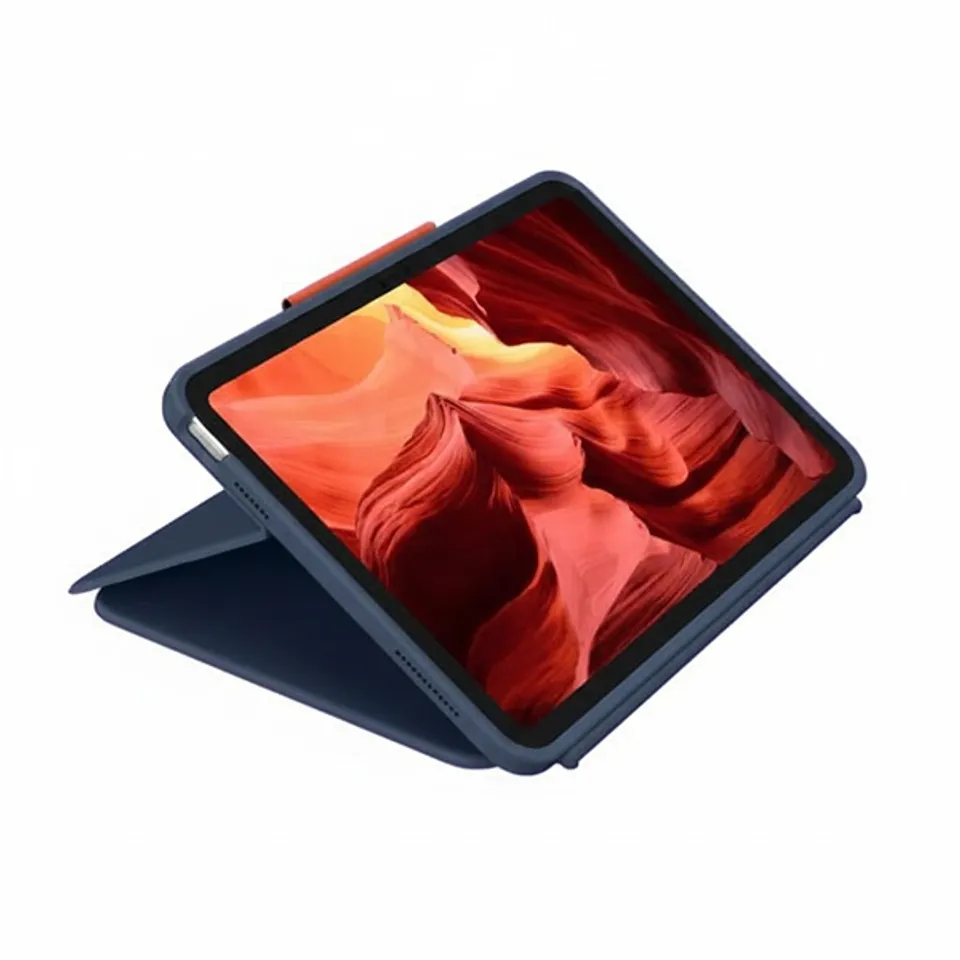 Bàn phím + bao da iPad 11 A16 (Gen 11)/10.9/Gen 10 Logitech Rugged Combo 4 Black