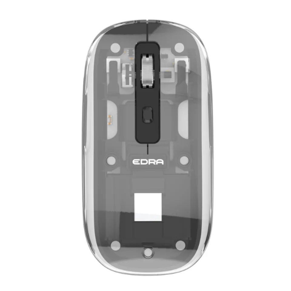 Chuột không dây E-dra EM609W silent trong suốt
