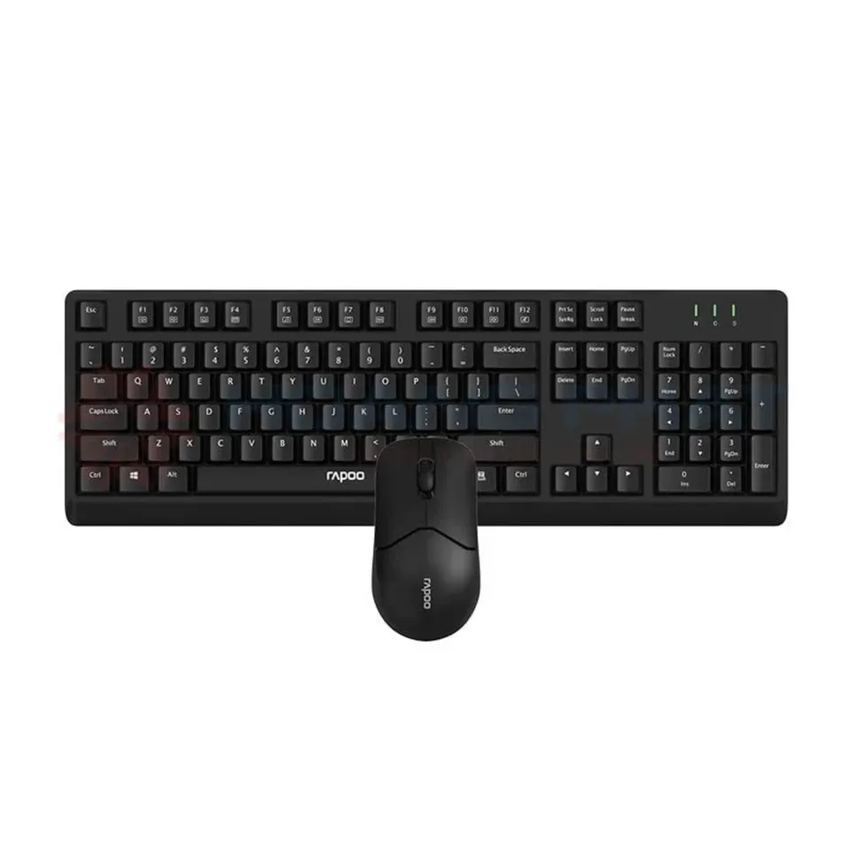 Combo bàn phím + chuột không dây Rapoo X1500