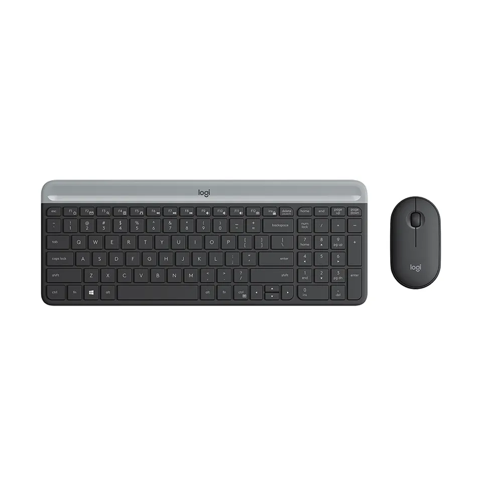 Combo bàn phím + Chuột không dây Logitech MK470 Slim