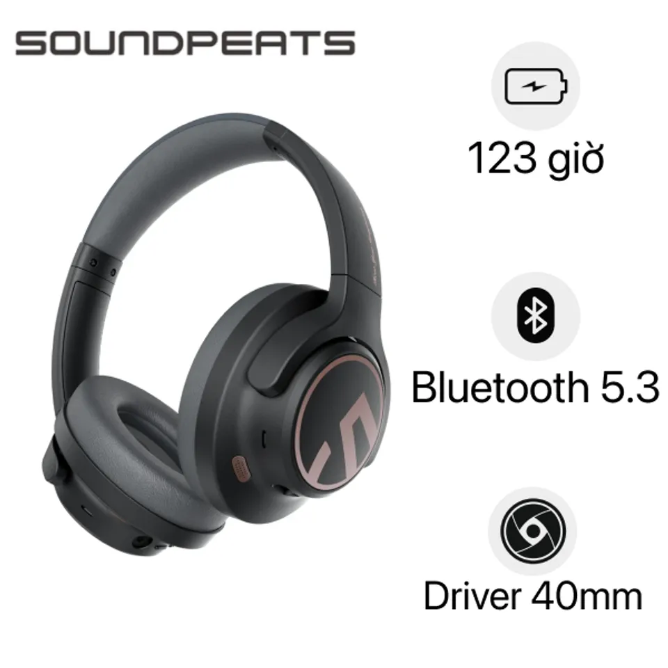 Tai nghe chụp tai Soundpeats Space