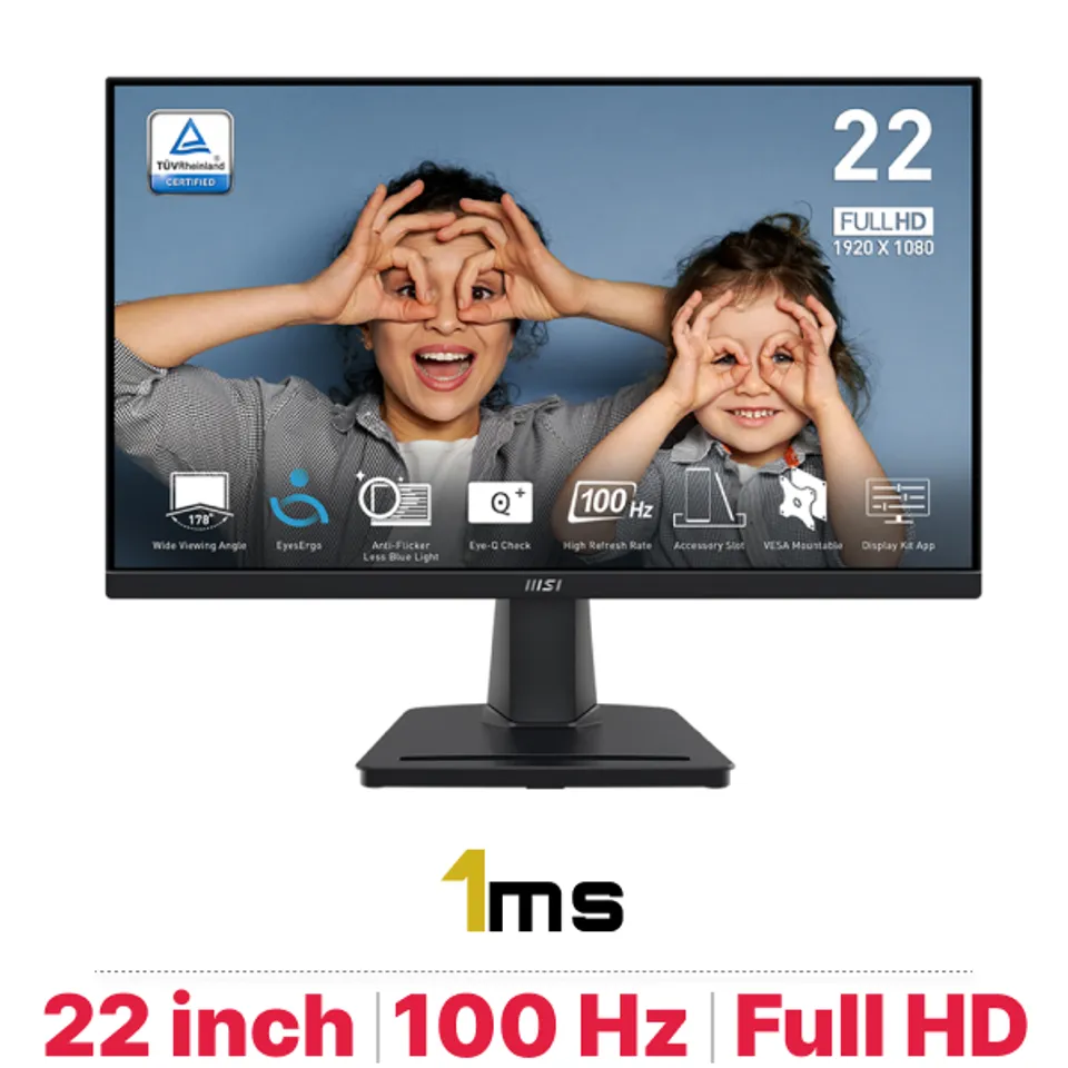 Màn hình MSI Pro MP225V 22 inch