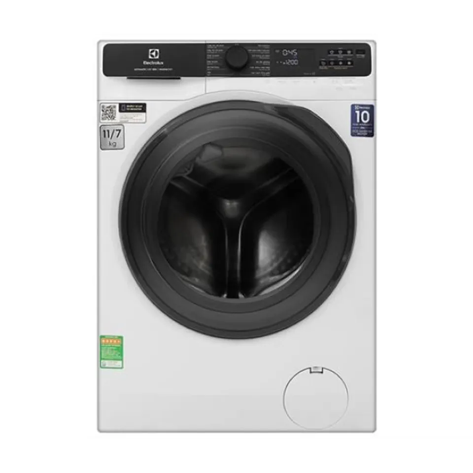 Máy giặt sấy Electrolux cửa ngang giặt 11kg - sấy 7kg 2024 (EWW1123P5WC)