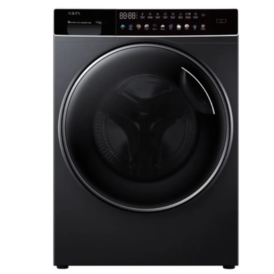 Máy giặt Aqua cửa ngang 11kg 2023 (AQD-DDW1100J.BK)