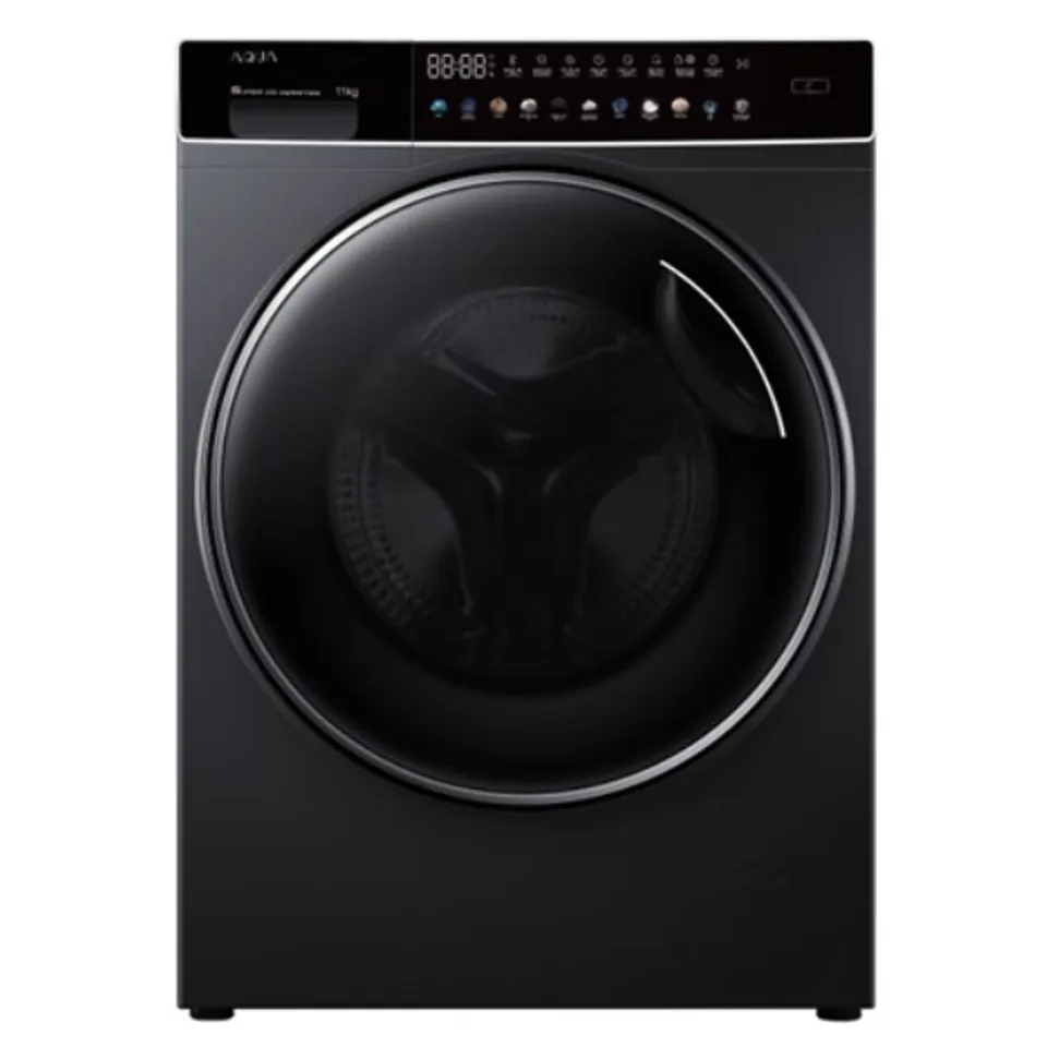 Máy giặt Aqua cửa ngang 11kg 2023 (AQD-DW1100J.BK)